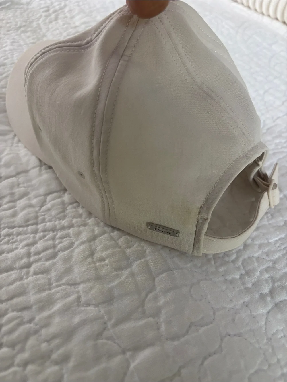 Lululemon Women’s Baller Hat (*Soft) Ivory White Color and Adjustable Size OS